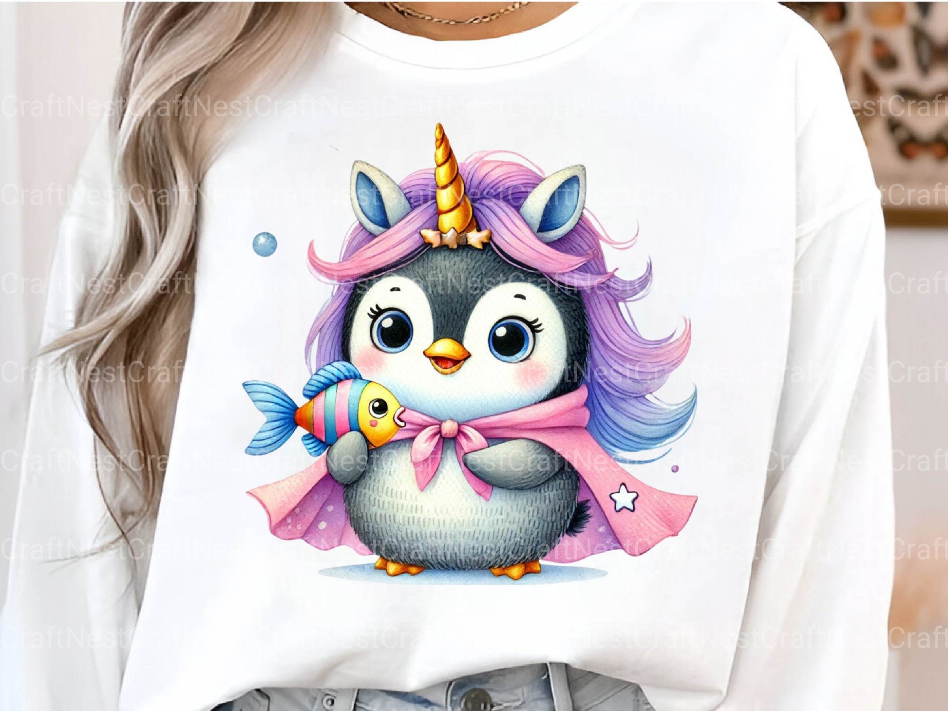 Unicorn Penguin Clipart Bundle - CraftNest - Digital Crafting and Art