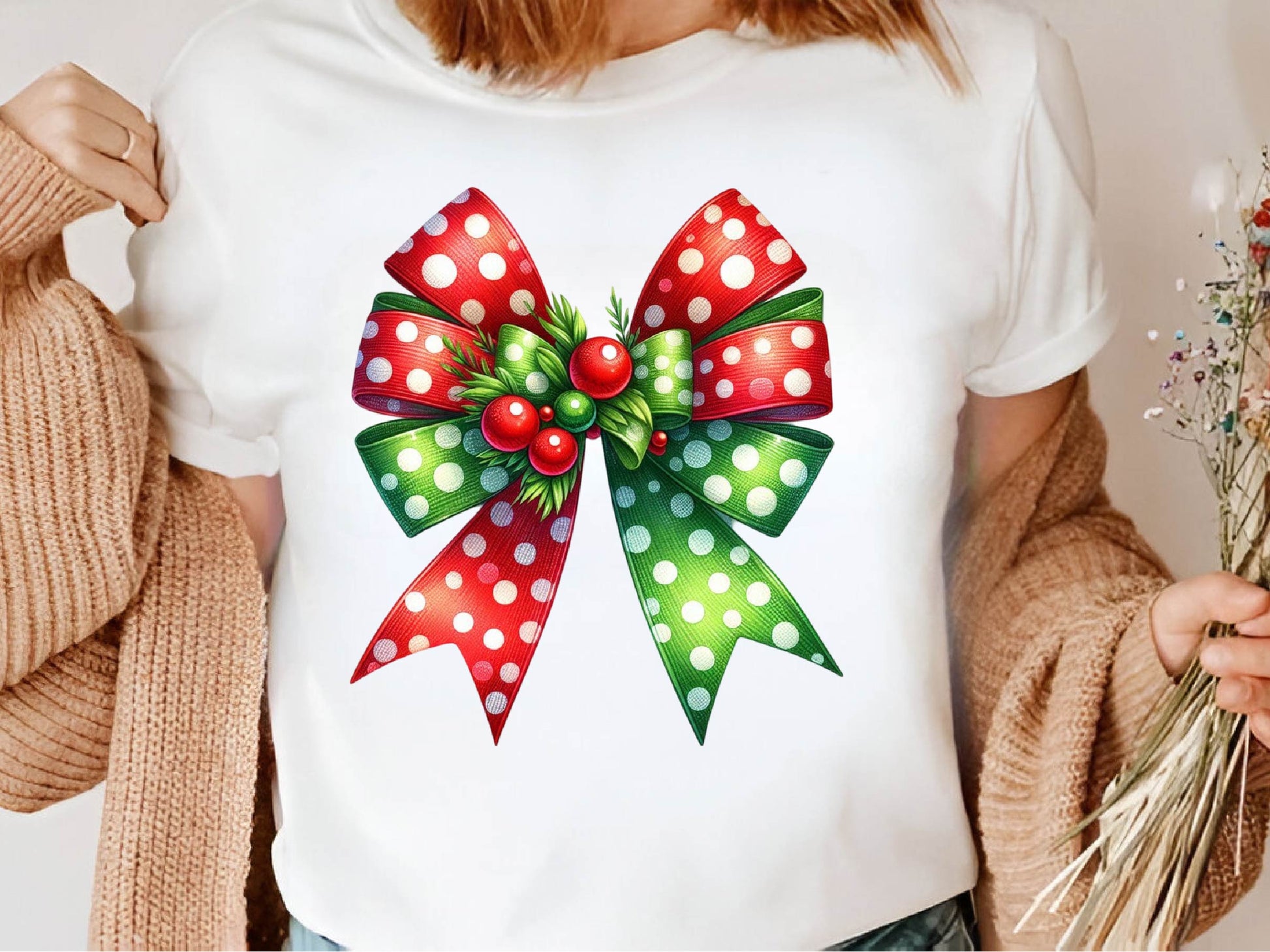 Christmas Coquette Bow Ribbon Girly Clipart Bundle - CraftNest - Digital Crafting and Art