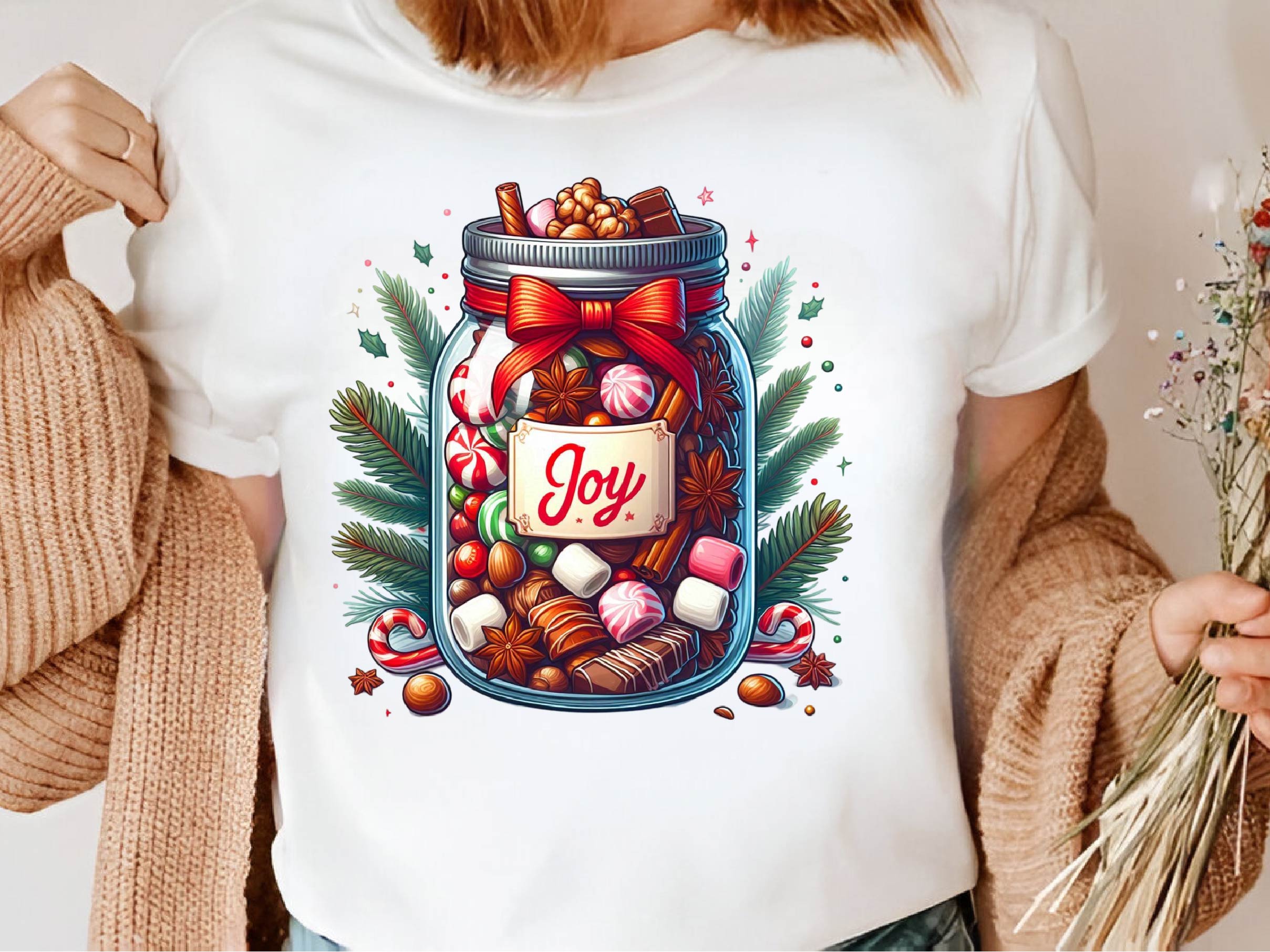 Christmas Hot Cocoa Mason Jar Clipart Bundle - CraftNest - Digital Crafting and Art