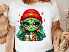 Christmas Girl Cute Boujee Clipart Bundle 1 - CraftNest - Digital Crafting and Art