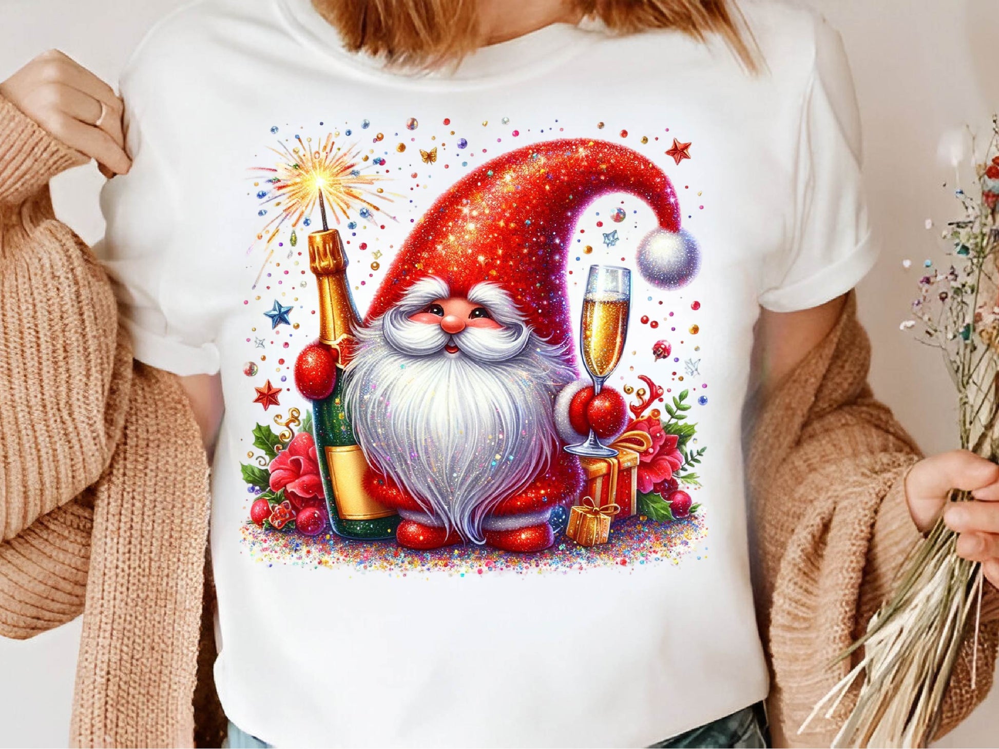 New Year Gnomes Clipart Bundle 2 - CraftNest - Digital Crafting and Art