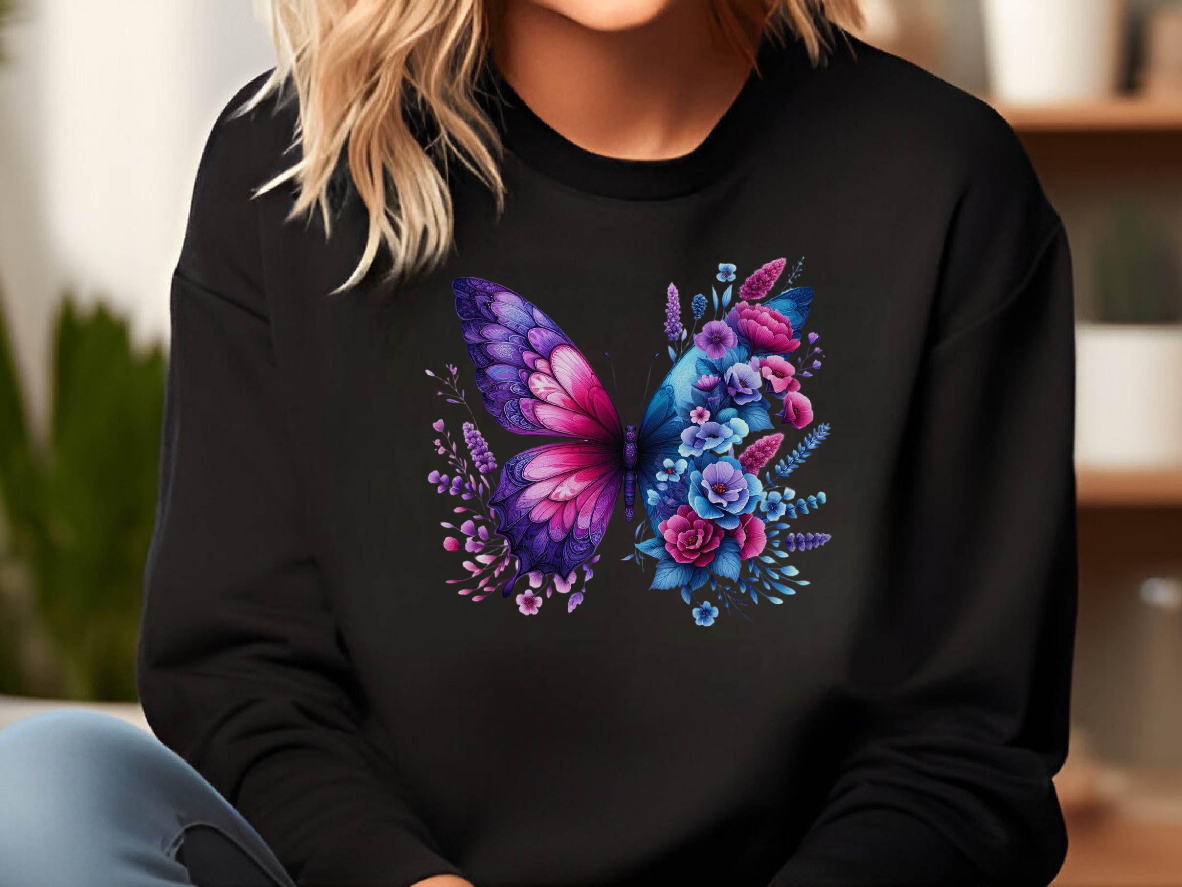 Butterfly Flowers Clipart Bundle 18 - CraftNest - Digital Crafting and Art