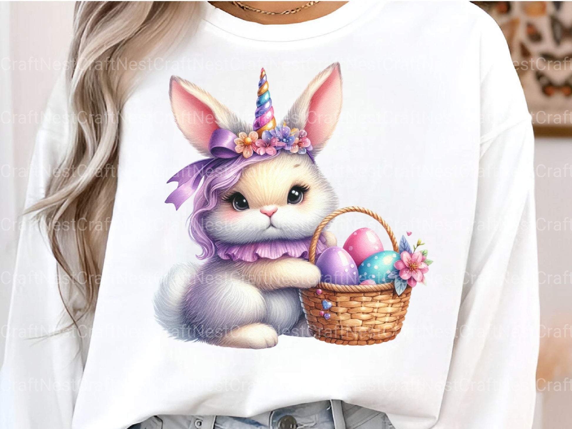 Unicorn Rabbit Clipart Bundle - CraftNest - Digital Crafting and Art