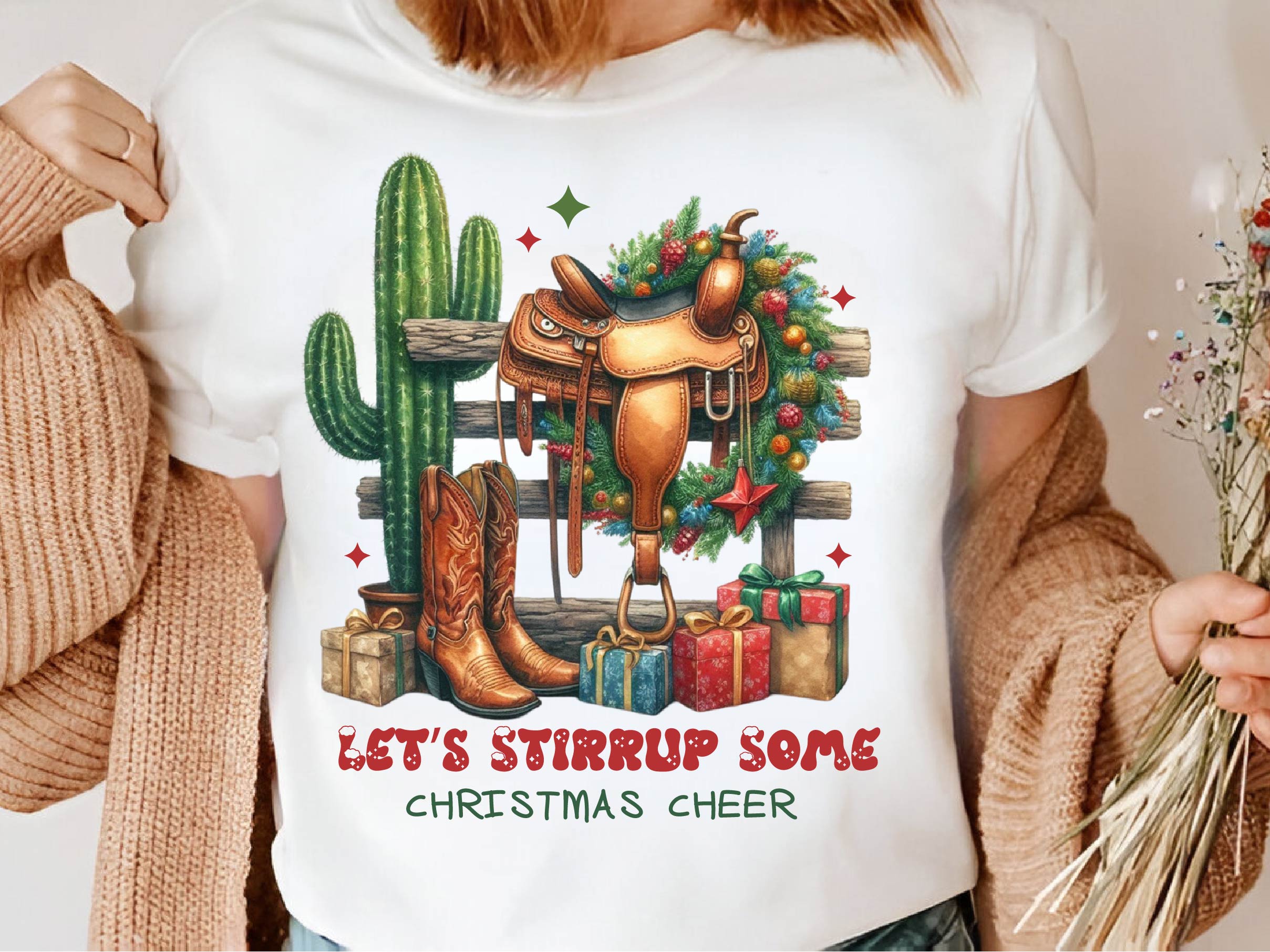 Let's Stirrup Some Christmas Cheer Clipart Bundle - CraftNest - Digital Crafting and Art