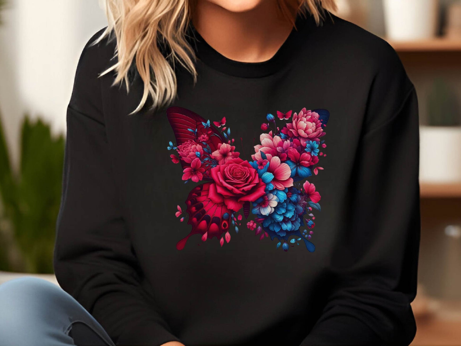 Butterfly Flowers Clipart Bundle 20 - CraftNest - Digital Crafting and Art