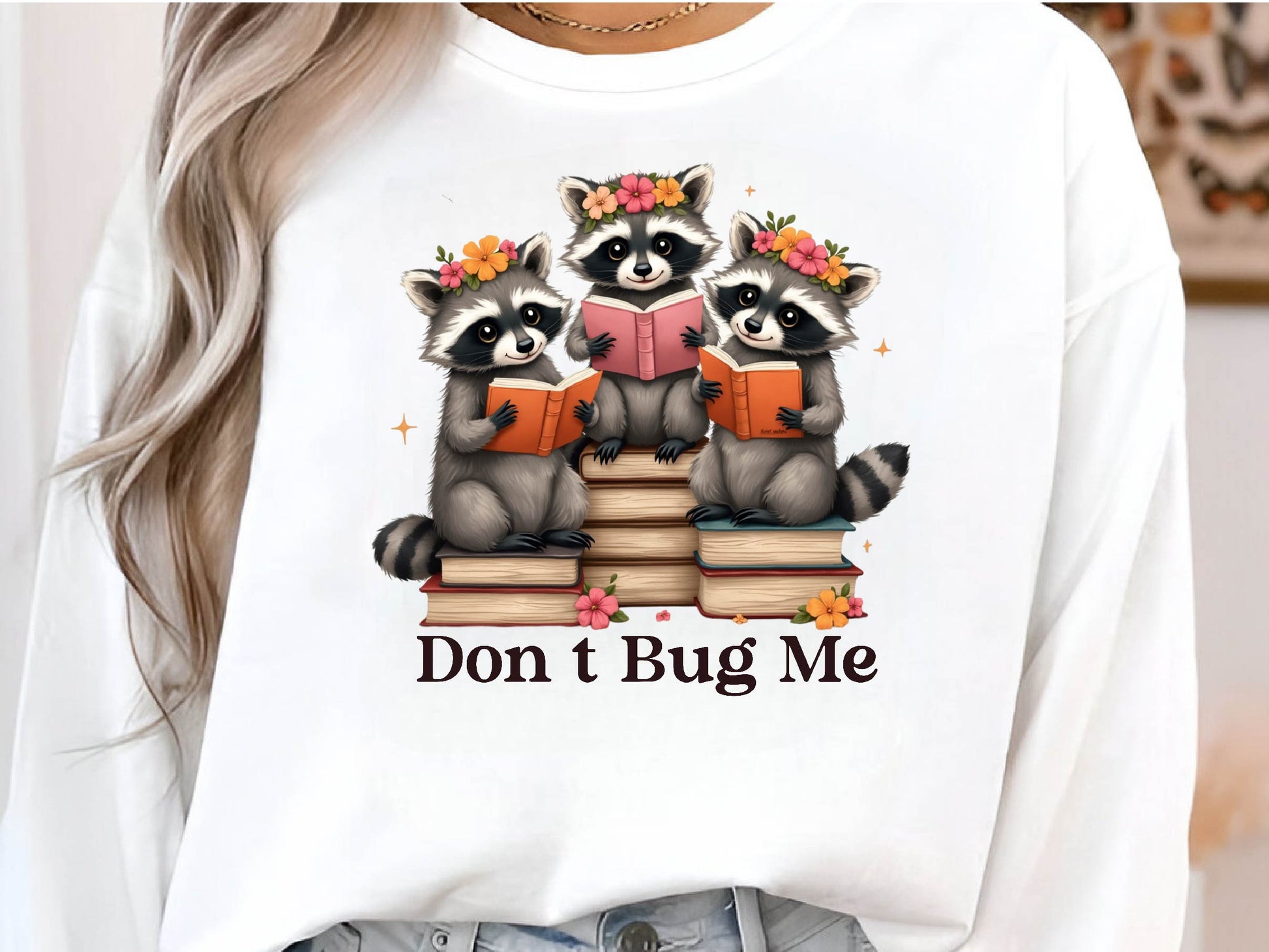 Don T Bug Me Funny Raccoon Bookish Clipart Bundle - CraftNest - Digital Crafting and Art