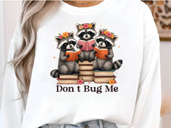 Don T Bug Me Funny Raccoon Bookish Clipart Bundle - CraftNest - Digital Crafting and Art