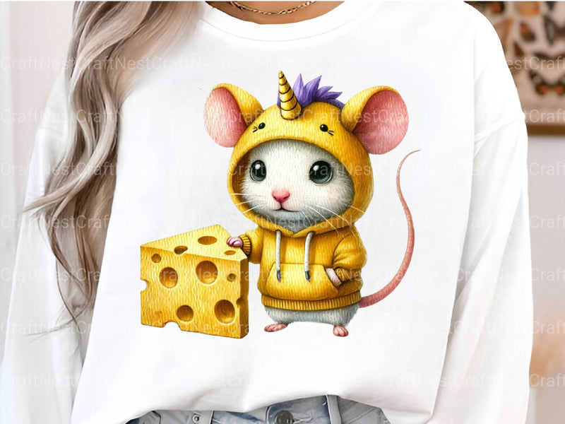 Unicorn Mouse Clipart Bundle - CraftNest - Digital Crafting and Art