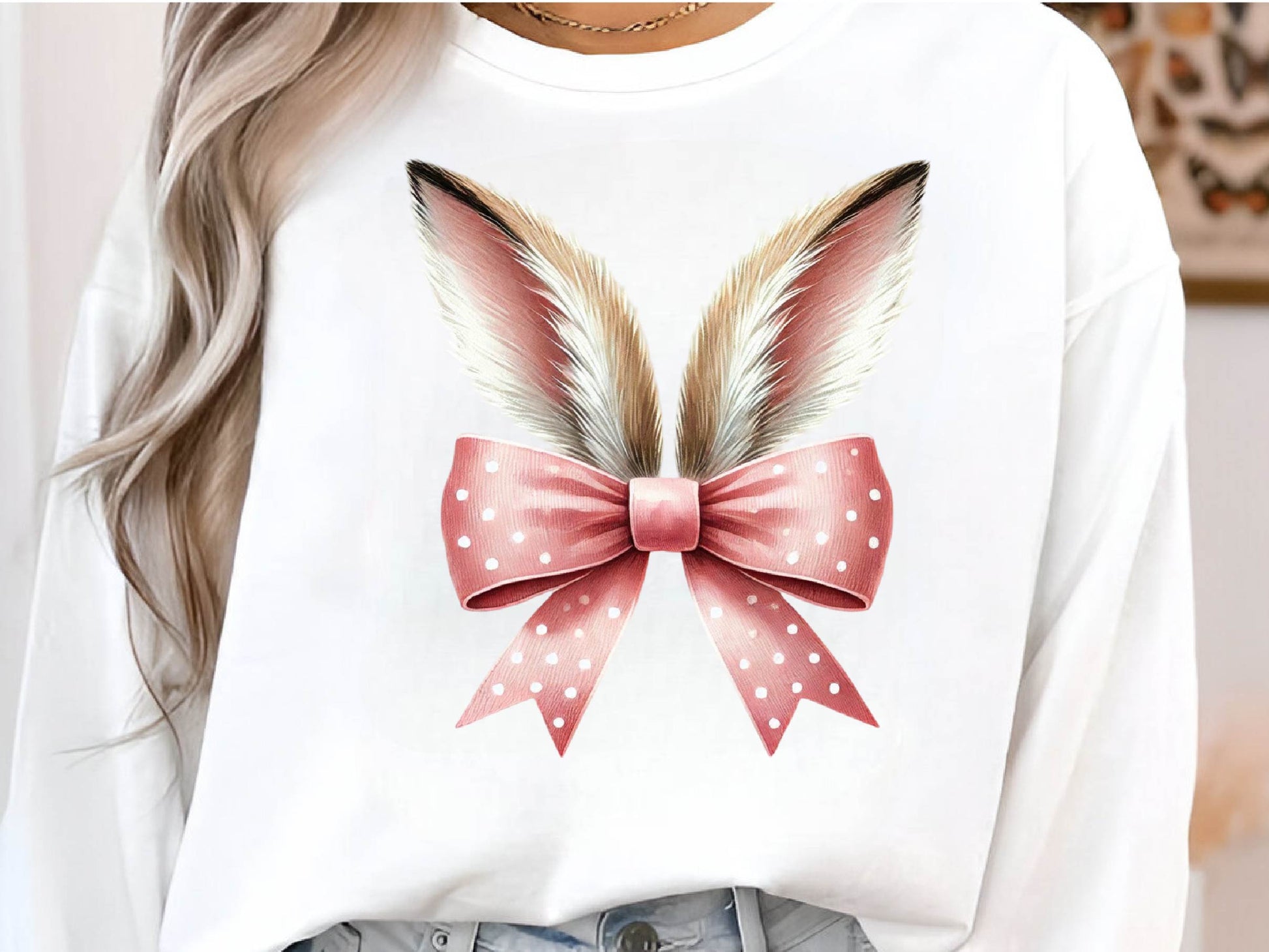 Coquette Bunny Easter Bunny Clipart Bundle - CraftNest - Digital Crafting and Art