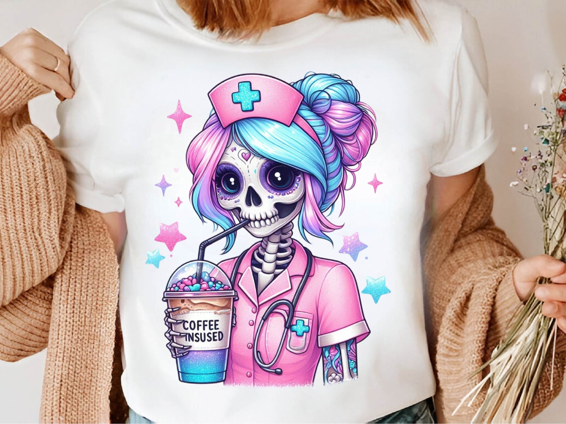 Coffee Nurse Repeat Clipart Bundle - CraftNest - Digital Crafting and Art