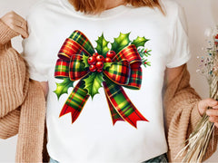 Christmas Coquette Bow Ribbon Girly Clipart Bundle 1 - CraftNest - Digital Crafting and Art