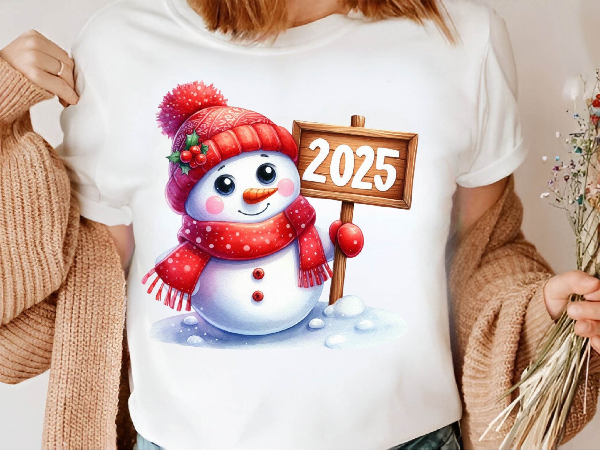 New Year Snowman Clipart Bundle - CraftNest - Digital Crafting and Art