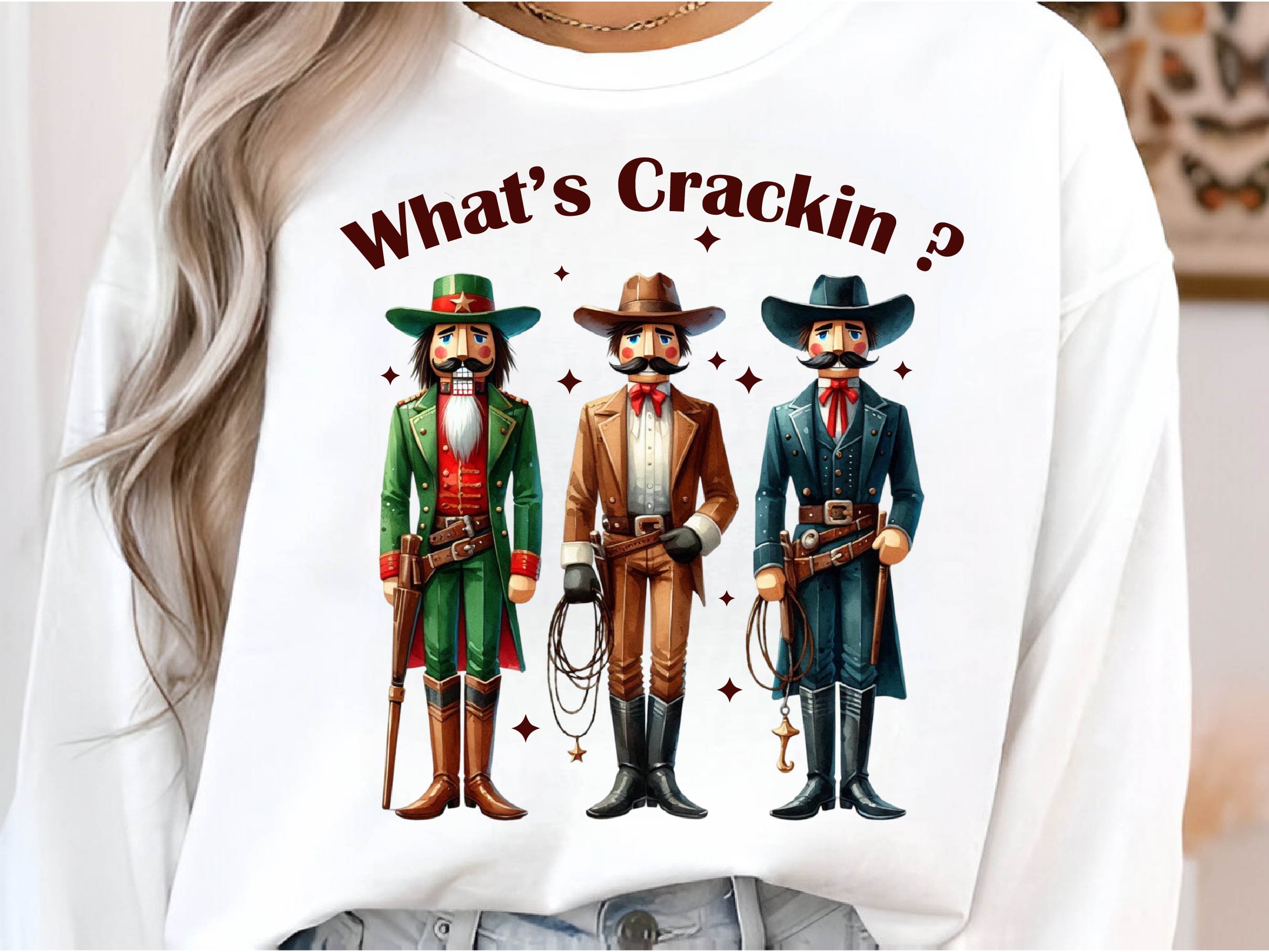 What's Crackin Cowboy Christmas Clipart Bundle - CraftNest - Digital Crafting and Art