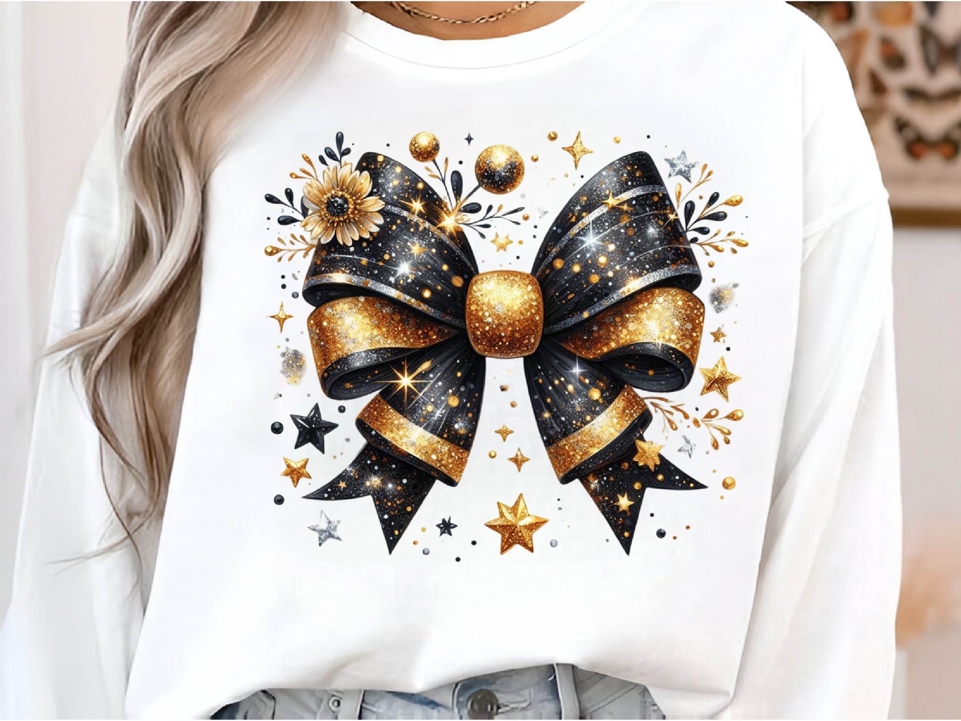 Gold Glitter Coquette Bow Clipart Bundle 2 - CraftNest - Digital Crafting and Art