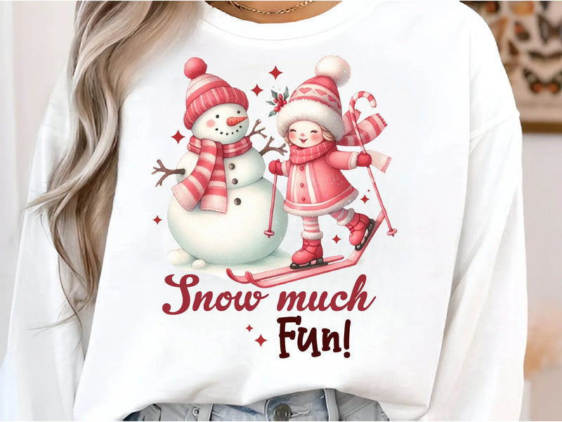 Cute Christmas Snowman Clipart Bundle - CraftNest - Digital Crafting and Art