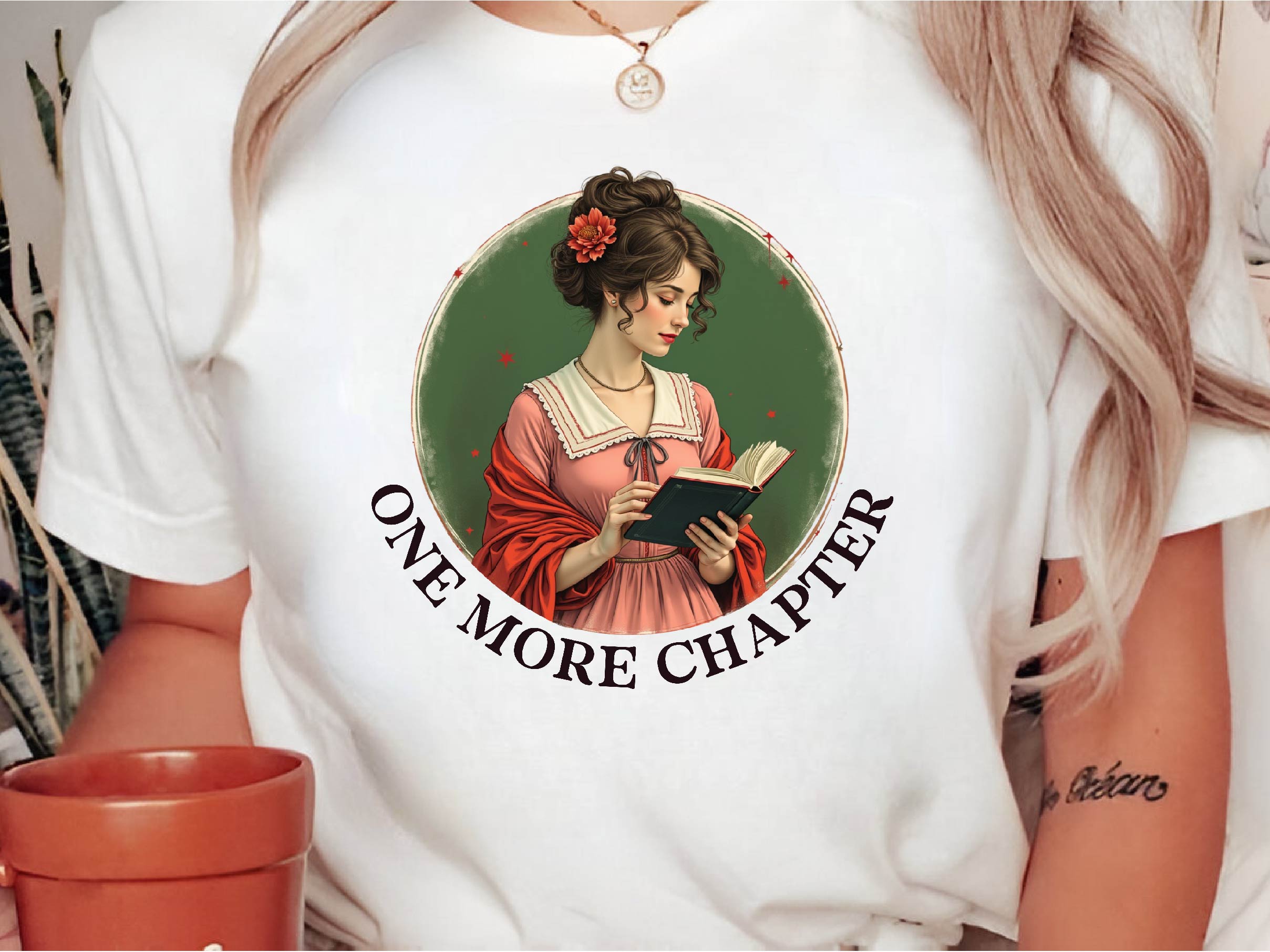 One More Chapter Funny Book Lover Clipart Bundle - CraftNest - Digital Crafting and Art