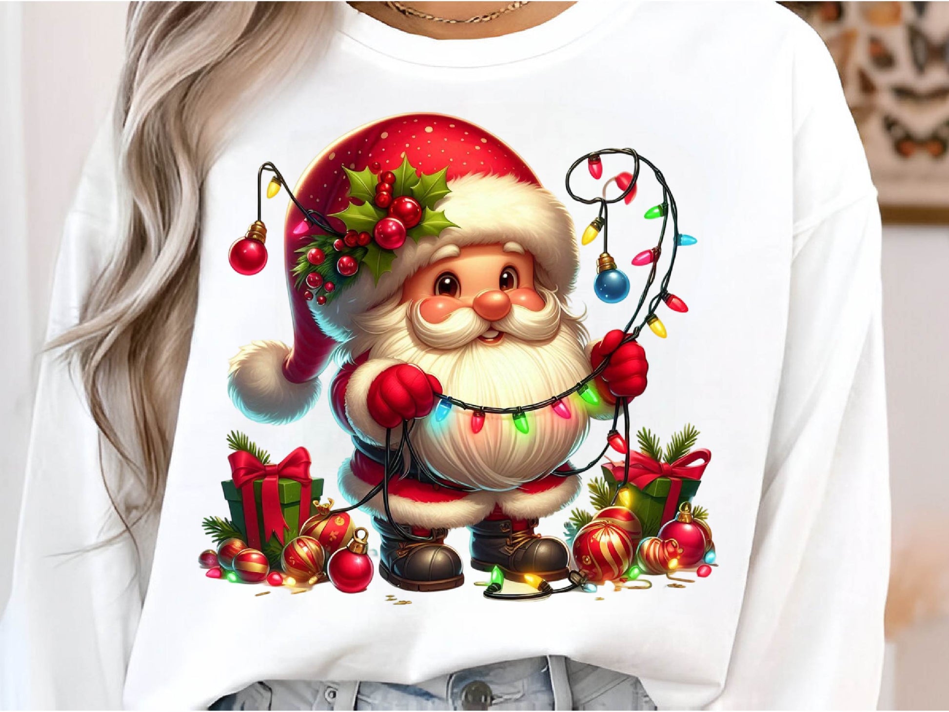 Christmas Gnome Light Clipart Bundle 2 - CraftNest - Digital Crafting and Art