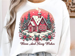 Warm And Fuzzy Wishes Merry Christmas Clipart Bundle - CraftNest - Digital Crafting and Art