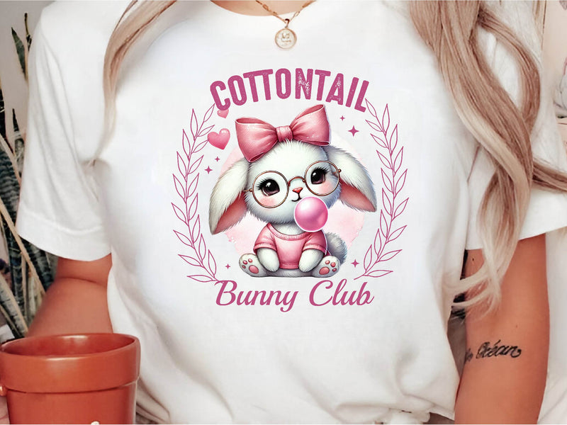 Cottontail Vintage Easter Pink Bow Clipart Bundle - CraftNest - Digital Crafting and Art