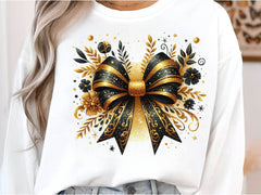 Gold Glitter Coquette Bow Clipart Bundle 1 - CraftNest - Digital Crafting and Art