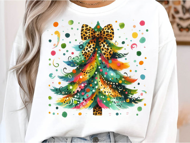 Coquette Christmas Tree Clipart Bundle 1 - CraftNest - Digital Crafting and Art