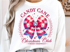 Candy Cane Christmas Club Retro Clipart Bundle - CraftNest - Digital Crafting and Art