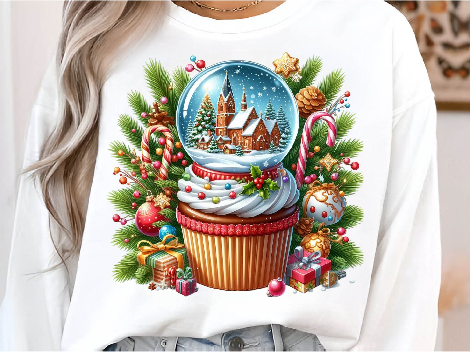 Christmas Cupcake Clipart Bundle 1 - CraftNest - Digital Crafting and Art