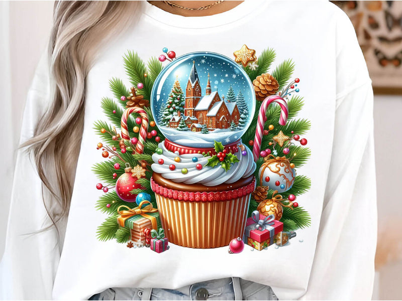 Christmas Cupcake Clipart Bundle 1 - CraftNest - Digital Crafting and Art