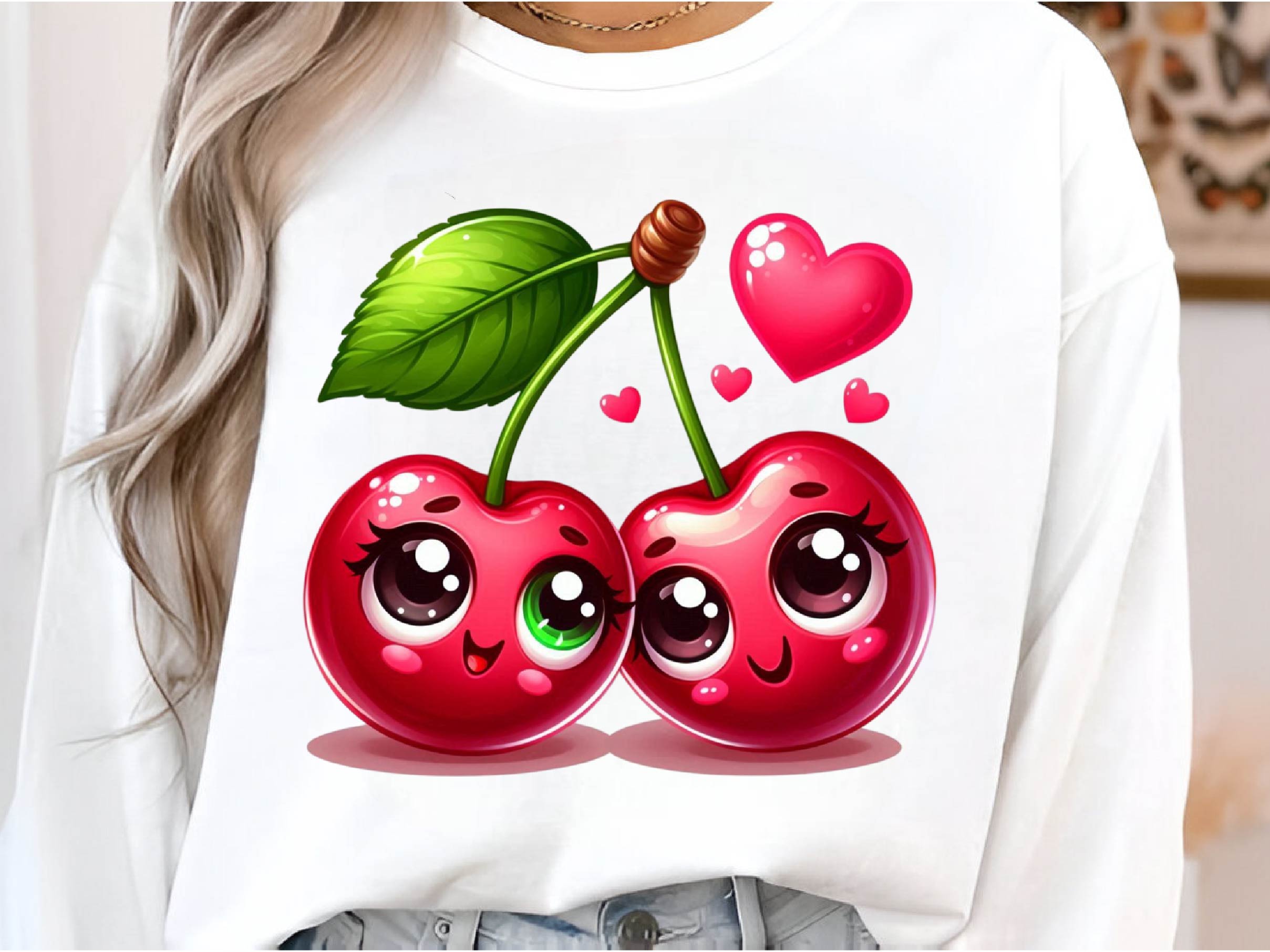 Cute Cherry Clipart Bundle - CraftNest - Digital Crafting and Art