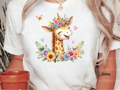 Unicorn Giraffe Clipart Bundle - CraftNest - Digital Crafting and Art