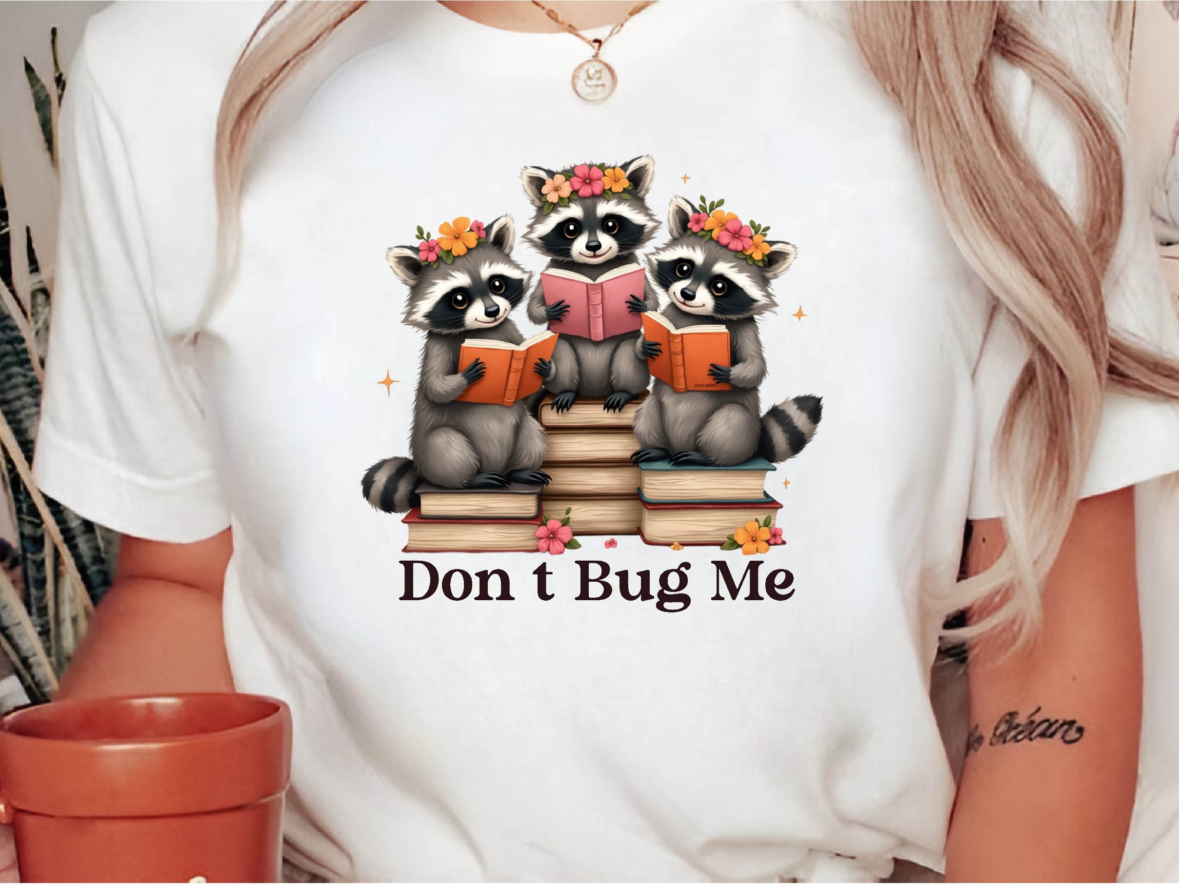 Don T Bug Me Funny Raccoon Bookish Clipart Bundle - CraftNest - Digital Crafting and Art