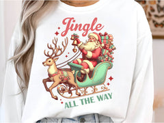 Vintage Christmas Jingle Clipart Bundle - CraftNest - Digital Crafting and Art