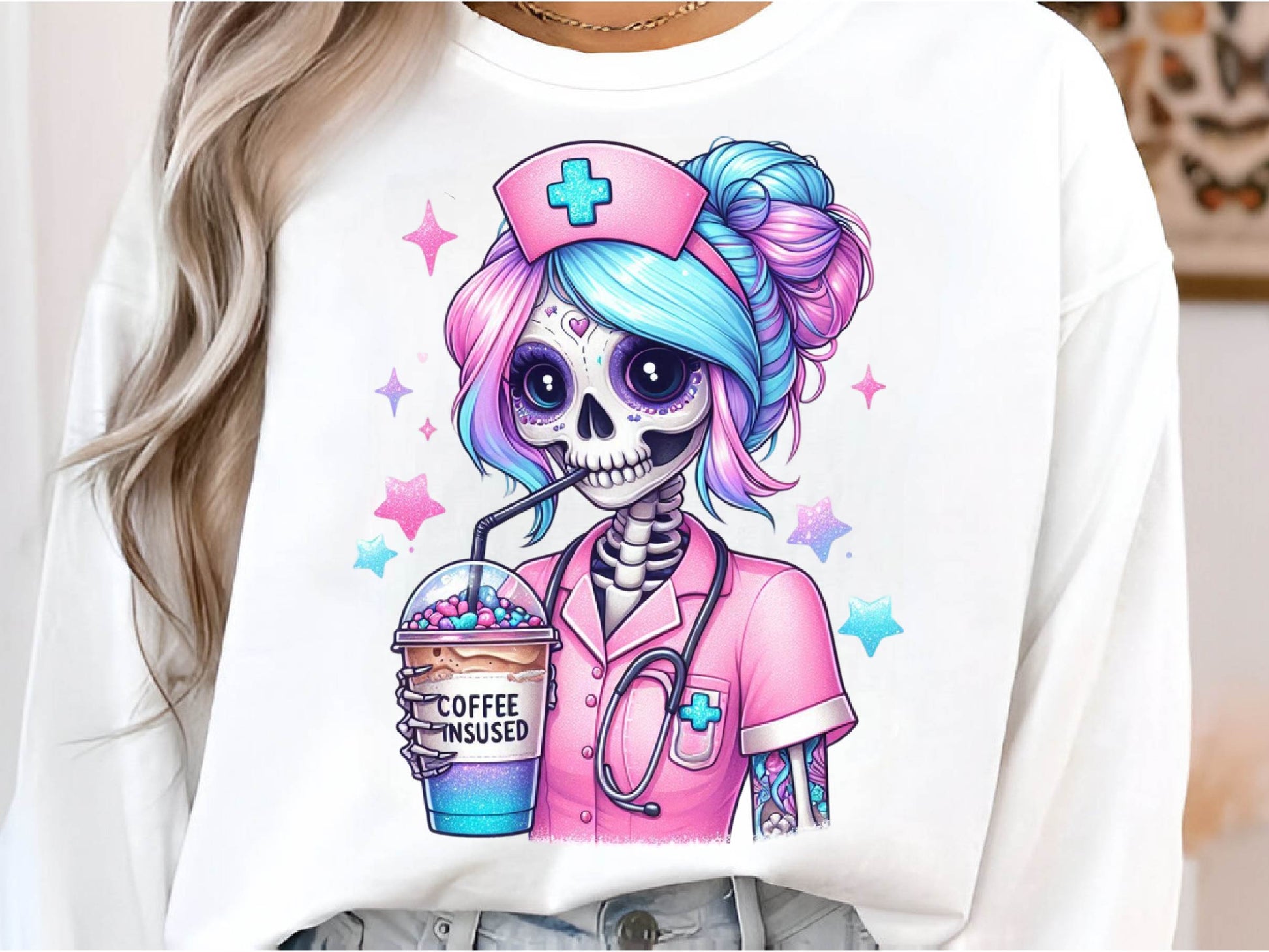 Coffee Nurse Repeat Clipart Bundle - CraftNest - Digital Crafting and Art