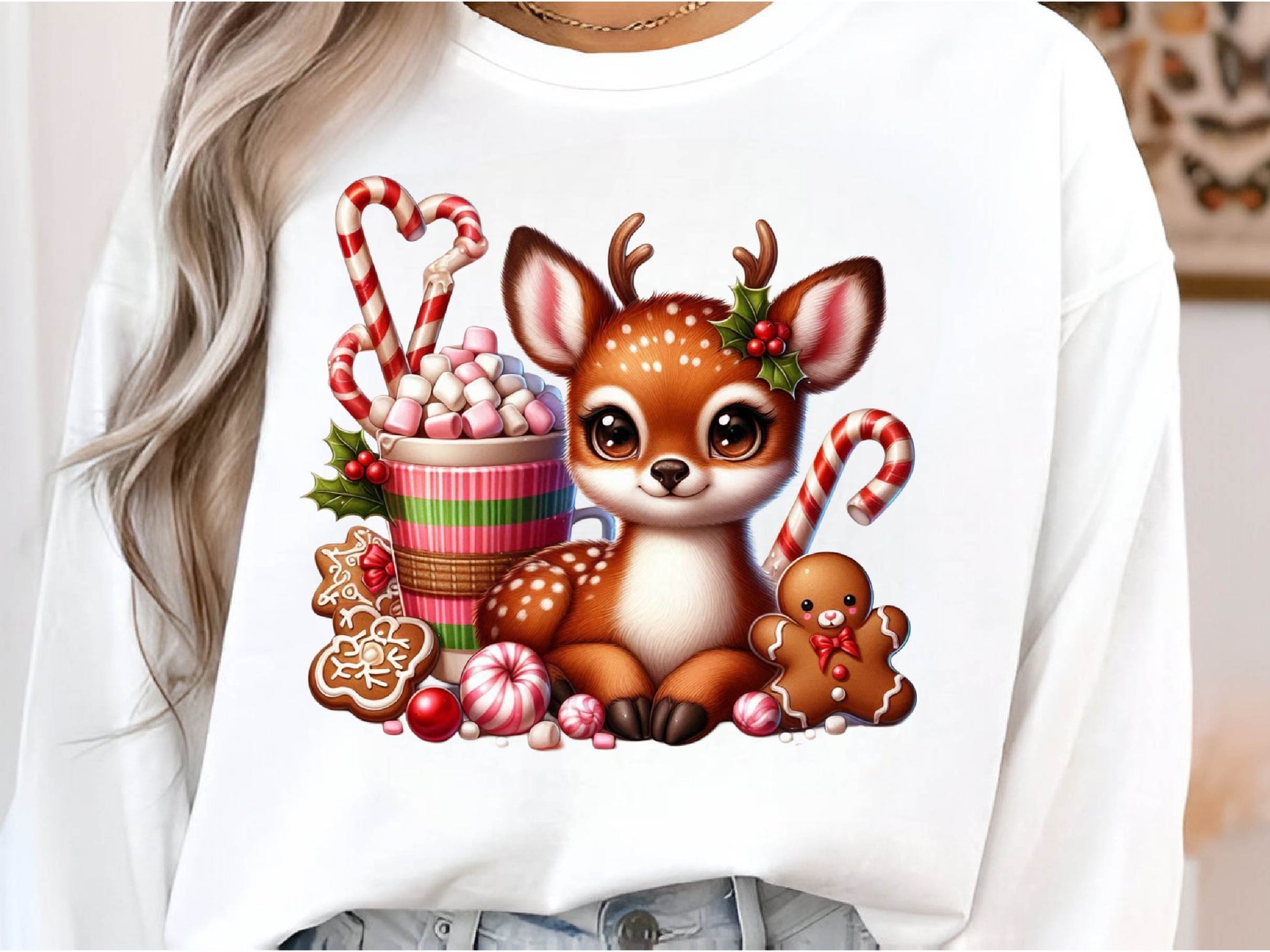 Christmas Deer Clipart Bundle - CraftNest - Digital Crafting and Art