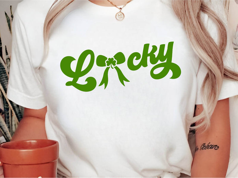 St Patricks Day Lucky Coquette Bow Clipart Bundle - CraftNest - Digital Crafting and Art