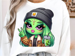 Christmas Girl Cute Boujee Clipart Bundle 4 - CraftNest - Digital Crafting and Art