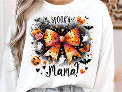 Spooky Mama Bow Halloween Clipart Bundle - CraftNest - Digital Crafting and Art