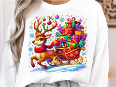 Festive Reindeer Clipart Bundle - CraftNest - Digital Crafting and Art