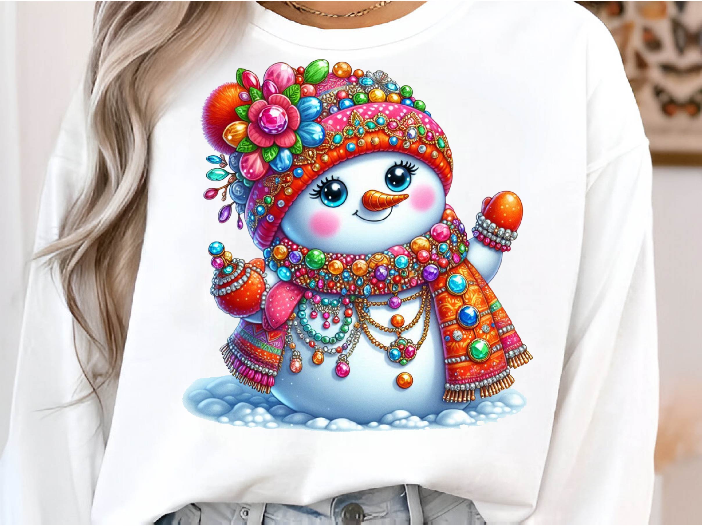 Snowman Christmas Clipart Bundle - CraftNest - Digital Crafting and Art