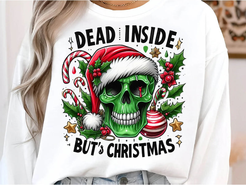 Dead Inside But It's Christmas Clipart Bundle 3 - CraftNest - Digital Crafting and Art