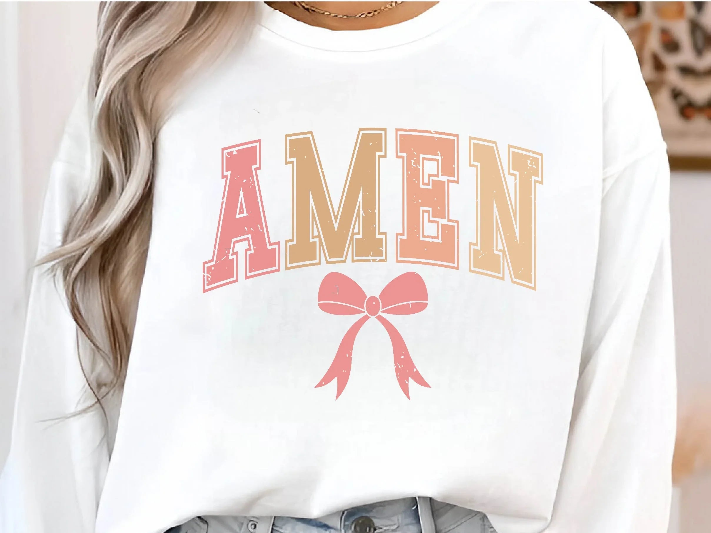 Easter Christian Amen Coquette Clipart Bundle - CraftNest - Digital Crafting and Art