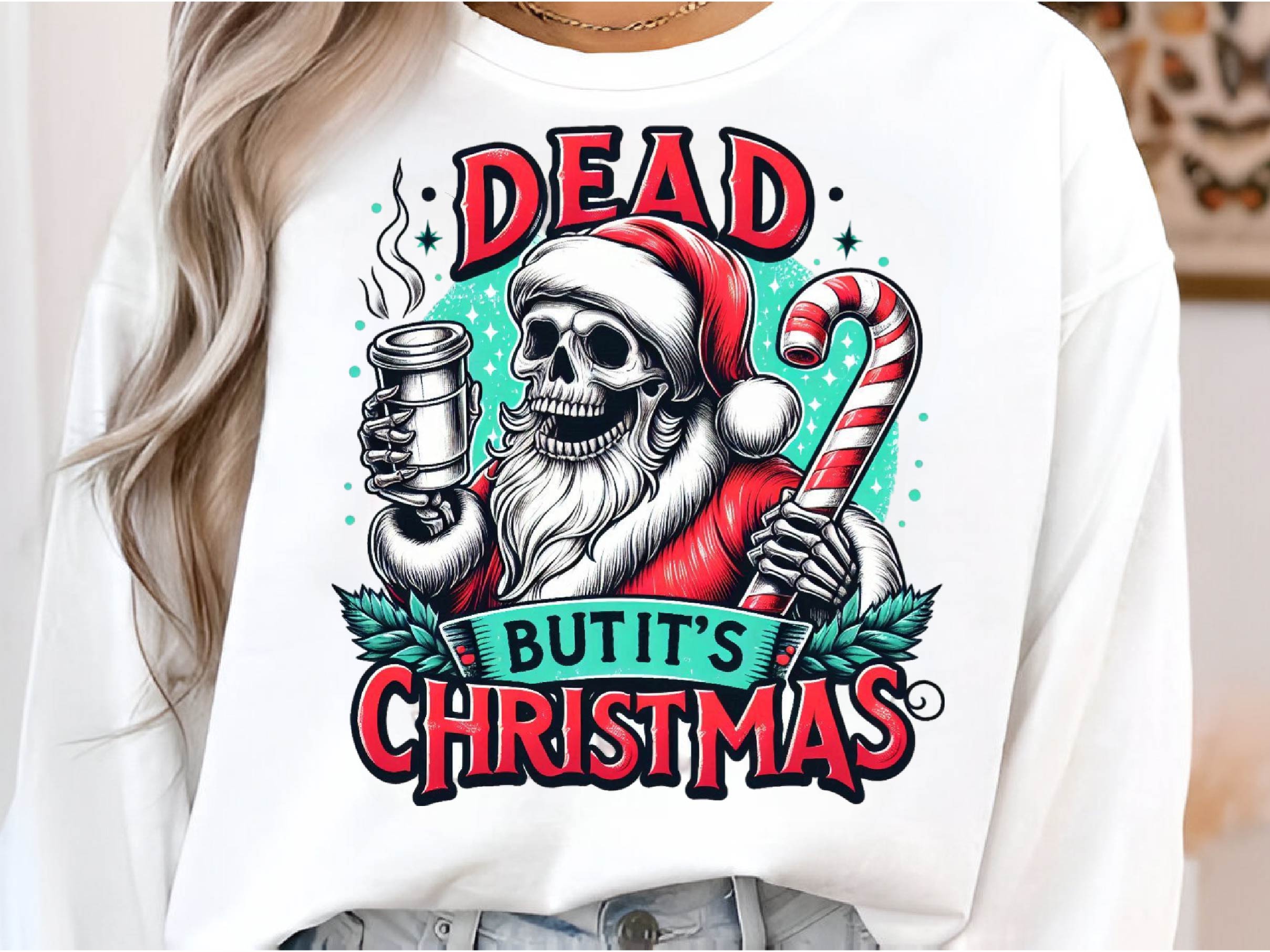 Dead Inside But Its Christmas Clipart Bundle - CraftNest - Digital Crafting and Art