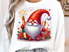 New Year Gnomes Clipart Bundle 2 - CraftNest - Digital Crafting and Art