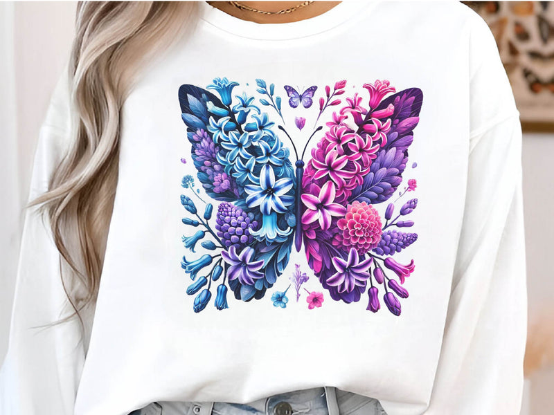 Butterfly Flowers Clipart Bundle 25 - CraftNest - Digital Crafting and Art