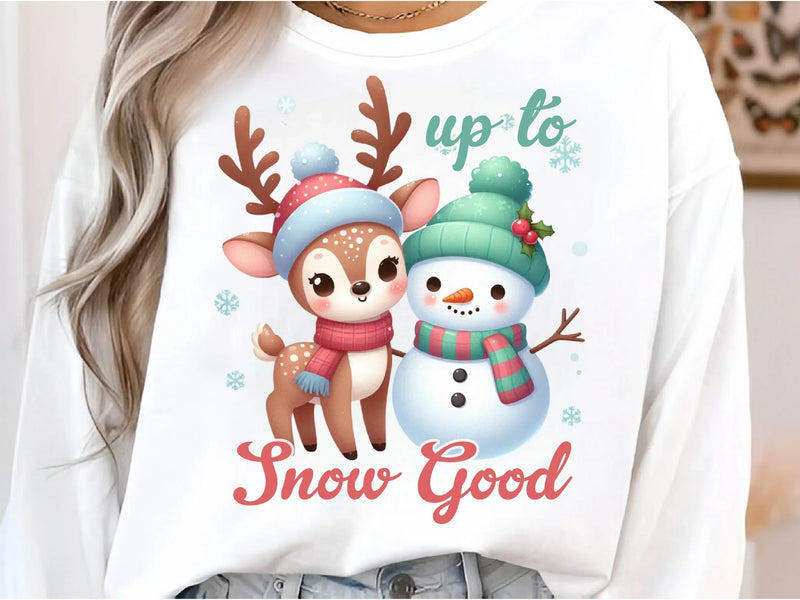 Cute Christmas Snowman Clipart Bundle 1 - CraftNest - Digital Crafting and Art