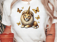 Unicorn Lion Clipart Bundle - CraftNest - Digital Crafting and Art