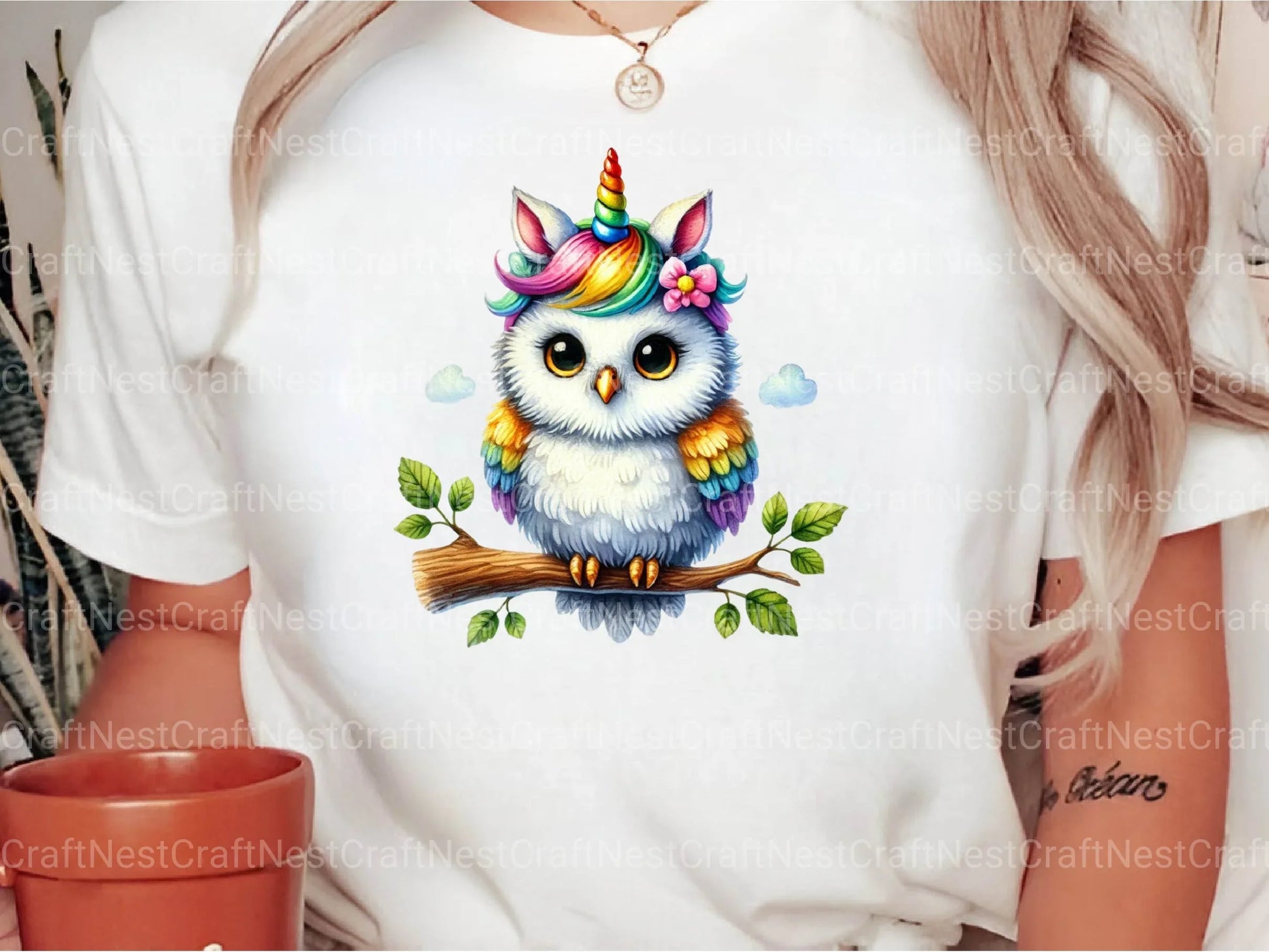 Unicorn Owl Clipart Bundle - CraftNest - Digital Crafting and Art