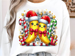 Bananas Christmas Merry Christmas Clipart Bundle - CraftNest - Digital Crafting and Art