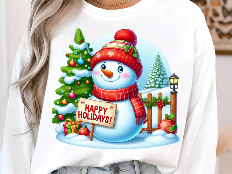 Christmas Western Snowman Clipart Bundle - CraftNest - Digital Crafting and Art