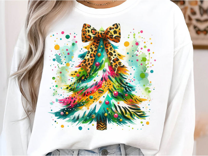 Coquette Christmas Tree Clipart Bundle 3 - CraftNest - Digital Crafting and Art